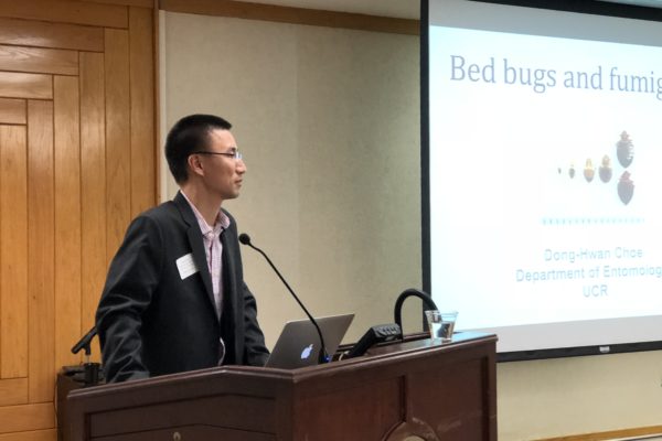 Dong-Hwan Choe, Ph.D. discusses the Biology of Termites.  UCR Fumigation School 2019